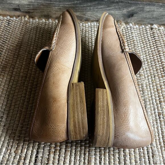 Mi.Im Tan Pointed Toe Genuine Leather Flats Size 6 - Picture 9 of 13